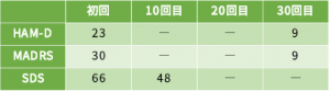 うつ病症例22の心理検査の結果をご紹介します