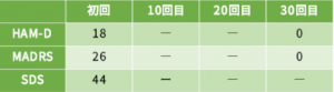 適応障害②の心理検査の結果をご紹介します
